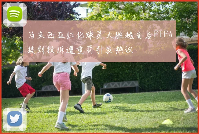 马来西亚归化球员大胜越南后FIFA接到投诉遭重罚引发热议